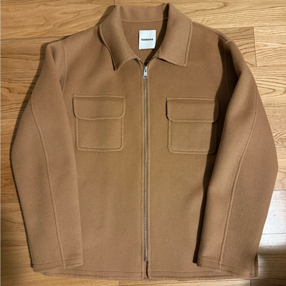 Sandro Other - Sandro Wool Blend Felt Jacket (mens)